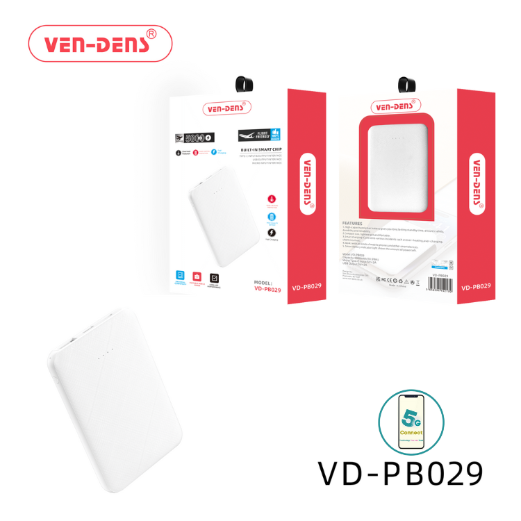 Power Bank 5000mAh Built-in smart chip