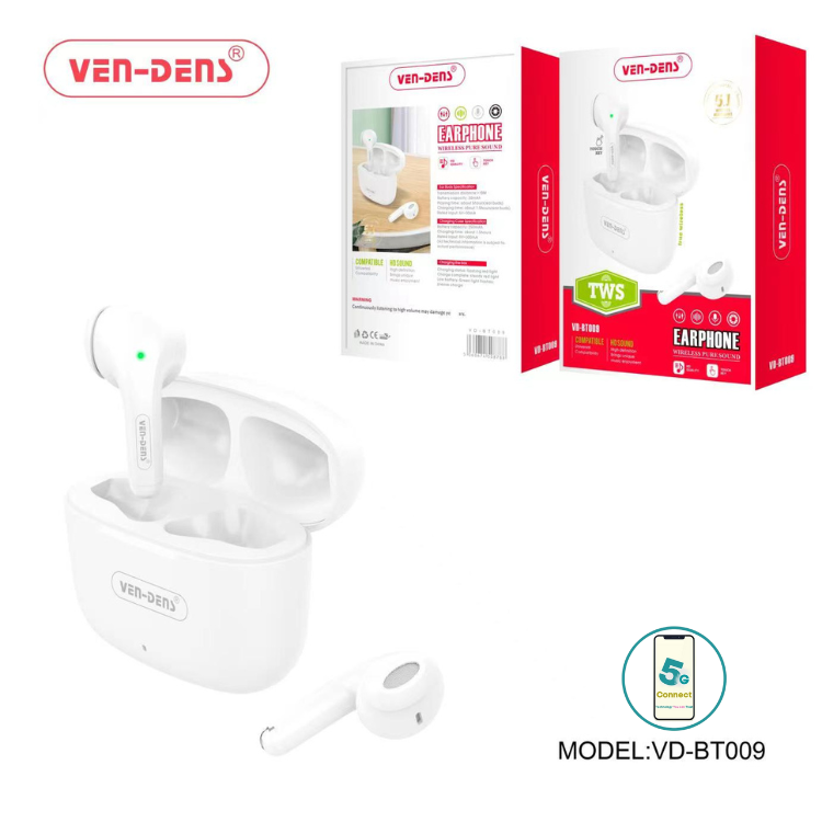 Tws Wireless Bluetooth Earbuds With Charging Case