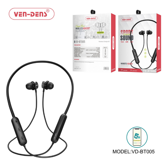 Wireless Magnetic Sports Sound Neck Headset