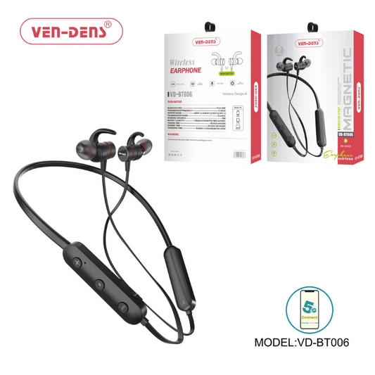 Magnetic Wireless Sports Neck Earphones