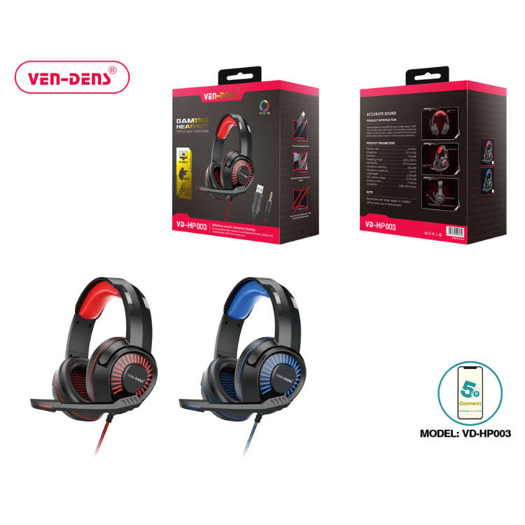 Gaming Headset Stereo High Power Bass (VD-HP003)