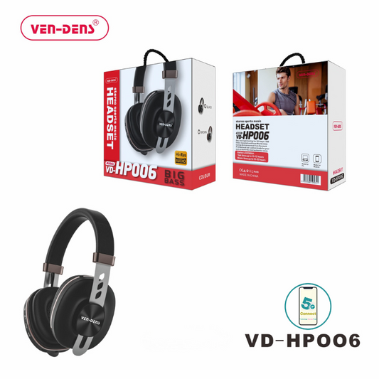 Big Bass Stereo Music Headset (VD-HP006)