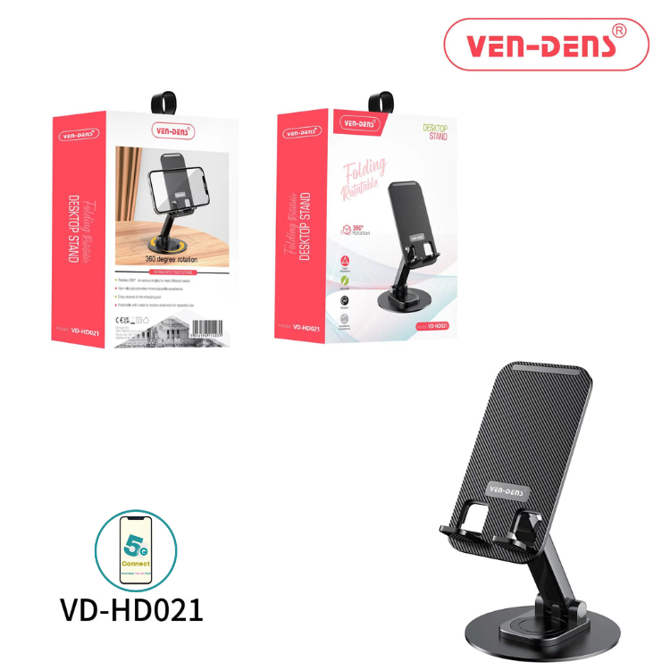 Folding Rotatable Desktop Stand