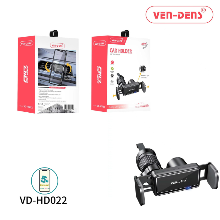 Easy One Touch Car Phone Holder Air Vent