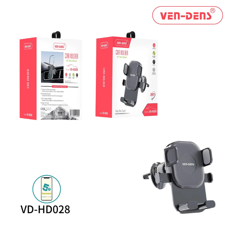 Car Holder Air Vent Mount 360 rotation Easy One Touch