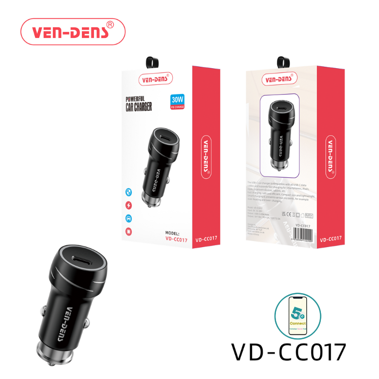 30w dual port powerful car charger