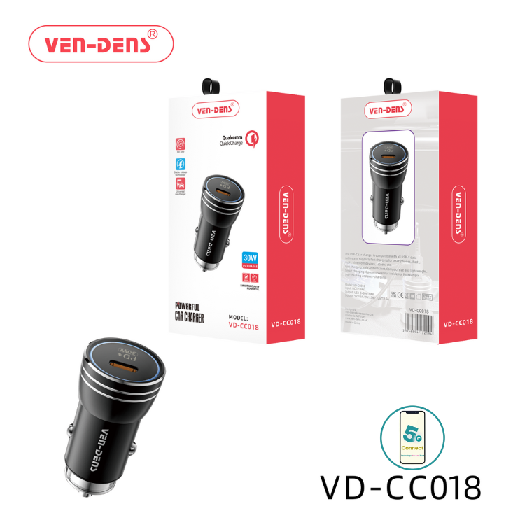 30w dual port powerful car charger