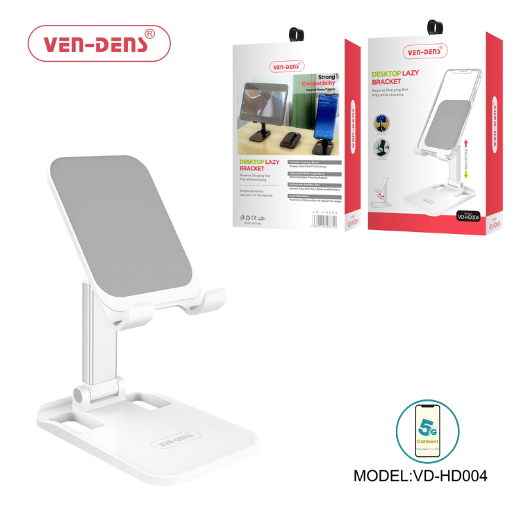 Desktop Lazy Bracket Tablet and Phone Holder