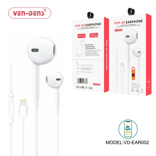 Pop Up Lightning Earphones