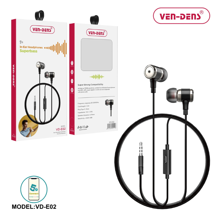 Metal Earphone SuperBass headphones