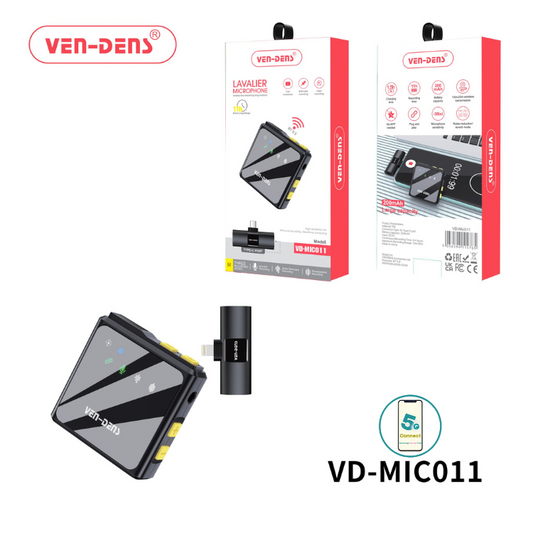 Wireless Microphone Type C Plug Extra Long Range