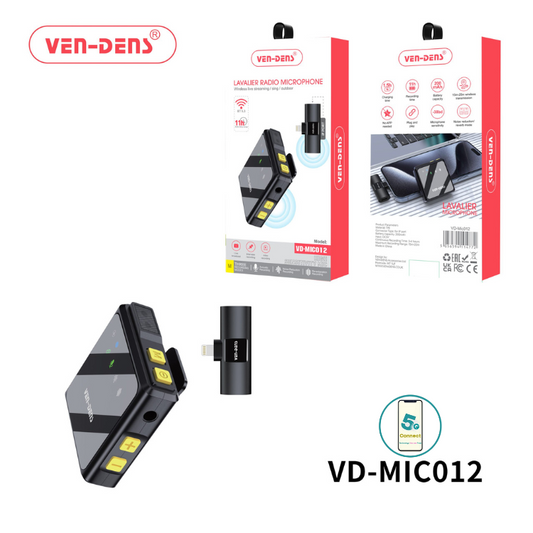 Wireless Microphone Lightning Plug Extra Long Range