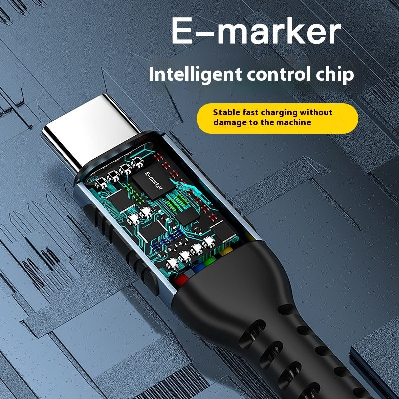 PD Fast Charge 240W Data Cable Weaving