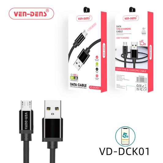 Data Sync & Fast Charging Cable USB A To Micro USB Cable