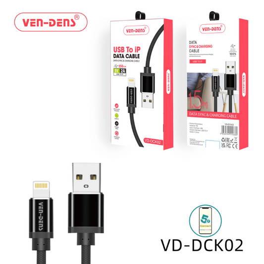 Data Sync & Fast Charging Cable USB A To Lightning Cable