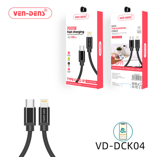 Data Sync & Fast Charging Cable USB C To Lightning Cable