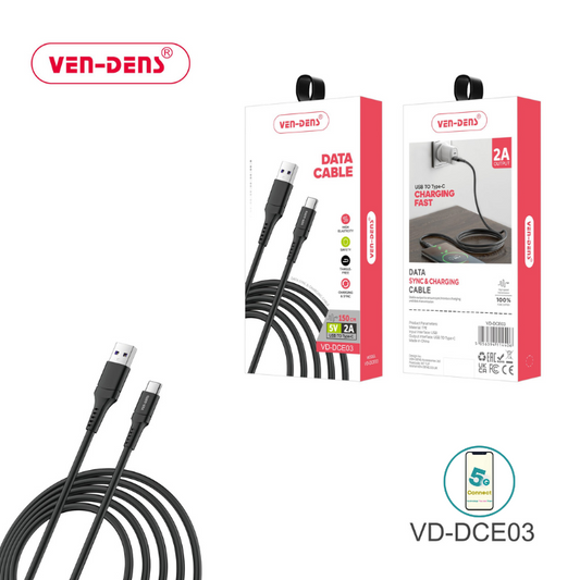 Data Sync & Fast Charging Cable USB A To TYPE C Cable