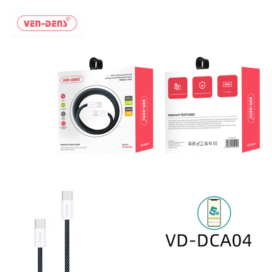 Magnetic Data Cable USB C To TYPE C Cable